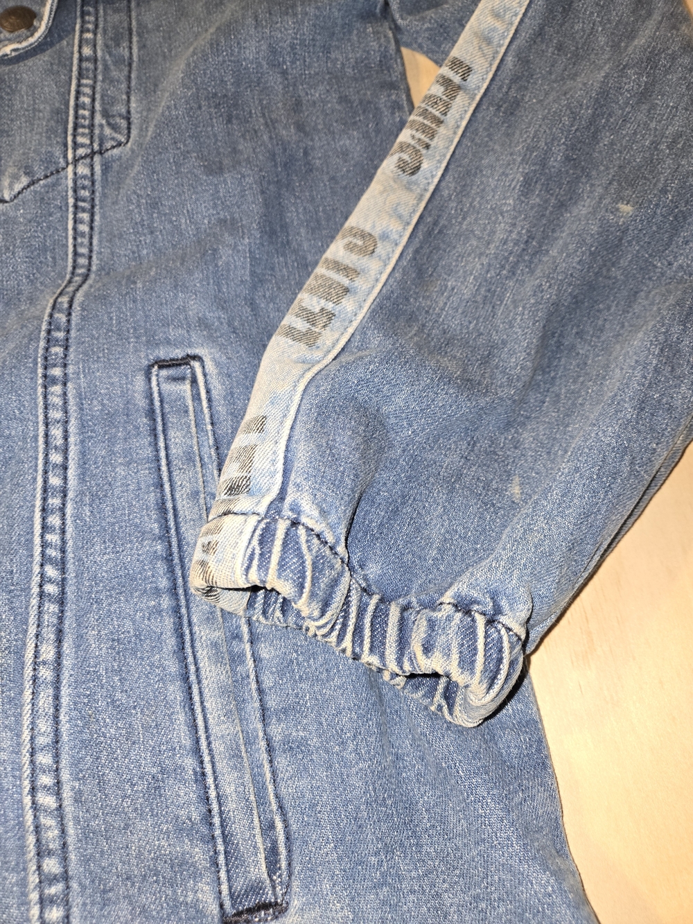 Levi's Men's Blue Denim Trucker Jacket Size M ... Big E - Picture 6 of 10